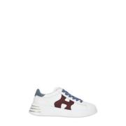 Witte Leren Sneakers voor Dames Hogan , White , Dames