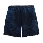 ‘P-Crown-N2’ katoenen shorts Diesel , Blue , Heren