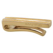 Goud Zilver Logo Heren Stropdasclip Dolce & Gabbana , Yellow , Heren