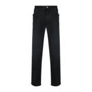 Klassieke zwarte denim jeans voor heren Dolce & Gabbana , Black , Here...