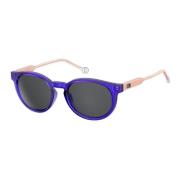 Stijlvolle zonnebril TH 1426/S Tommy Hilfiger , Blue , Unisex
