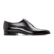 Elegante zwarte Oxford schoenen van kalfsleer Moreschi , Black , Heren
