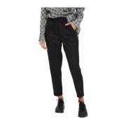 Stijlvolle Broek Via Masini 80 , Black , Dames