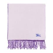 Cashmere sjaal Burberry , Purple , Unisex