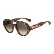 Stijlvolle zonnebril Mos126/S Moschino , Brown , Dames