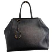 Pre-owned Leather fendi-bags Fendi Vintage , Black , Dames