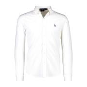 Casual Wit Polo Overhemd Ralph Lauren , White , Heren
