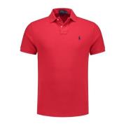 Rode polo met korte mouw Ralph Lauren , Red , Heren