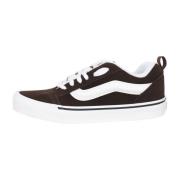 Klassieke Suède Lage Sneakers Vans , Brown , Dames