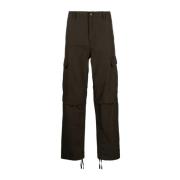 Groene Ripstop Broek met Panelen Carhartt Wip , Green , Heren