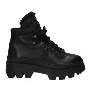 Zwarte Veterschoenen - Saga Blackstone , Black , Dames