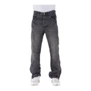 Jeans met volledige zijrits Purple Brand , Gray , Heren