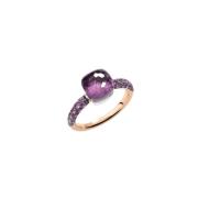 Petit Nudo Ring - Roségoud Pomellato , Purple , Dames