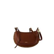 Moon-Ga Crossbody - Cognac Leer Isabel Marant , Brown , Dames