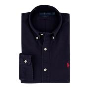 Casual Donkerblauw Polo Shirt Ralph Lauren , Blue , Heren