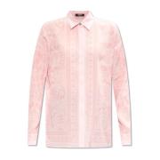 Zijden shirt Versace , Pink , Dames