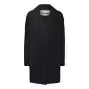 Zwarte Peacoat voor Vrouwen Jil Sander , Black , Dames