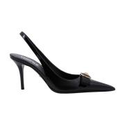 Pumps Versace , Black , Dames