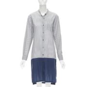 Pre-owned Cotton dresses Dries van Noten Pre-owned , Blue , Dames