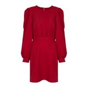 Elegante Midi Jurk Silvian Heach , Red , Dames