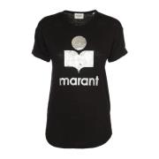 Zwarte T-shirts en Polos van Etoile Isabel Marant Étoile , Black , Dam...