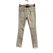 Pre-owned Cotton jeans Isabel Marant Pre-owned , Beige , Dames