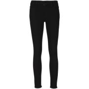 Film Noir High Skinny Jeans Frame , Black , Dames