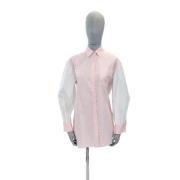 Pre-owned Cotton tops Loewe Pre-owned , White , Dames