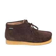 Bruine Suède Enkellaarzen Sebago , Brown , Heren