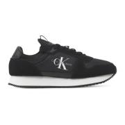 Laceup Runner Sneakers Calvin Klein Jeans , Black , Heren