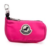 Roze Tas Houder met Ritssluiting Moncler , Pink , Dames