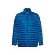 Blauwe Winterjas met Rits Tommy Hilfiger , Blue , Heren