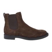 Enkellaarzen in Testa Moro Stijl Tod's , Brown , Heren