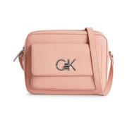 Lente/Zomer Dames Schoudertas Calvin Klein , Pink , Dames