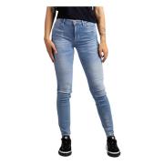 1981 Skinny Jeans Dames Lichtblauw Guess , Blue , Dames