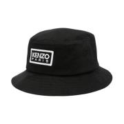 Paris Bucket Hoed Kenzo , Black , Heren