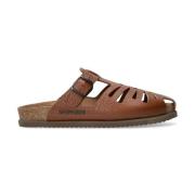 Comfortabele Nikos Herensandaal Mephisto , Brown , Heren