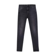 Skinny Jeans met Glamoureuze Stijl Liu Jo , Gray , Dames