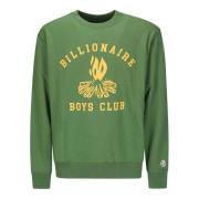 Campfire Crewneck Sweatshirt Billionaire Boys Club , Green , Heren