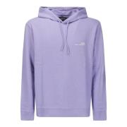 Hoodie Sweatshirt Overdye A.p.c. , Purple , Heren