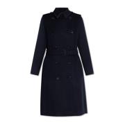 Cashmere trenchcoat Burberry , Blue , Dames