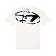 T Boxt N14 T-Shirt Diesel , White , Heren