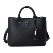 Emiliya Girlfriends Herfst/Winter Collectie PU Tas Guess , Black , Dam...