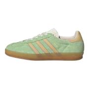 Groene Spark Gazelle Indoor Sneakers Adidas Originals , Green , Heren