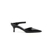 Zwarte Sandalen voor Dames Furla , Black , Dames