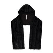 Faux Fur Gevoerde Sjaal Burberry , Black , Heren