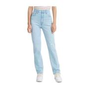 Rechte spijkerbroek Levi's , Blue , Dames