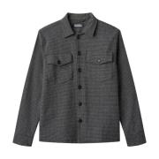 Clipper Ema Houndstooth Jas Gabba , Gray , Heren