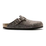 Klassieke Boston Heren Vilt Klomp Birkenstock , Brown , Heren