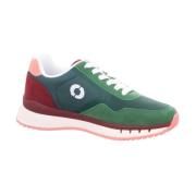 Groene Casual Synthetische Sneakers met 4 cm Rubberen Zool Ecoalf , Gr...